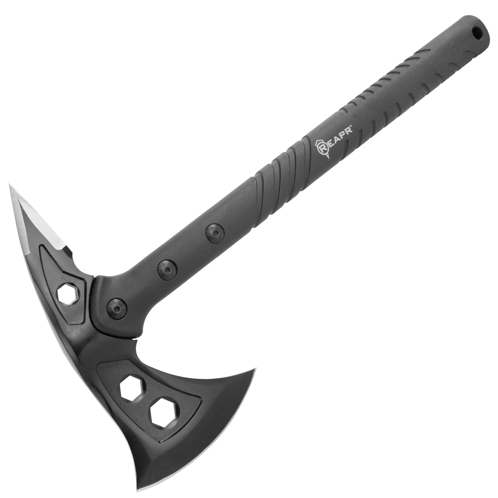 REAPR 11000 TAC Hawk Axe tactical survival axe, dual headed axe features a sharp spike blade