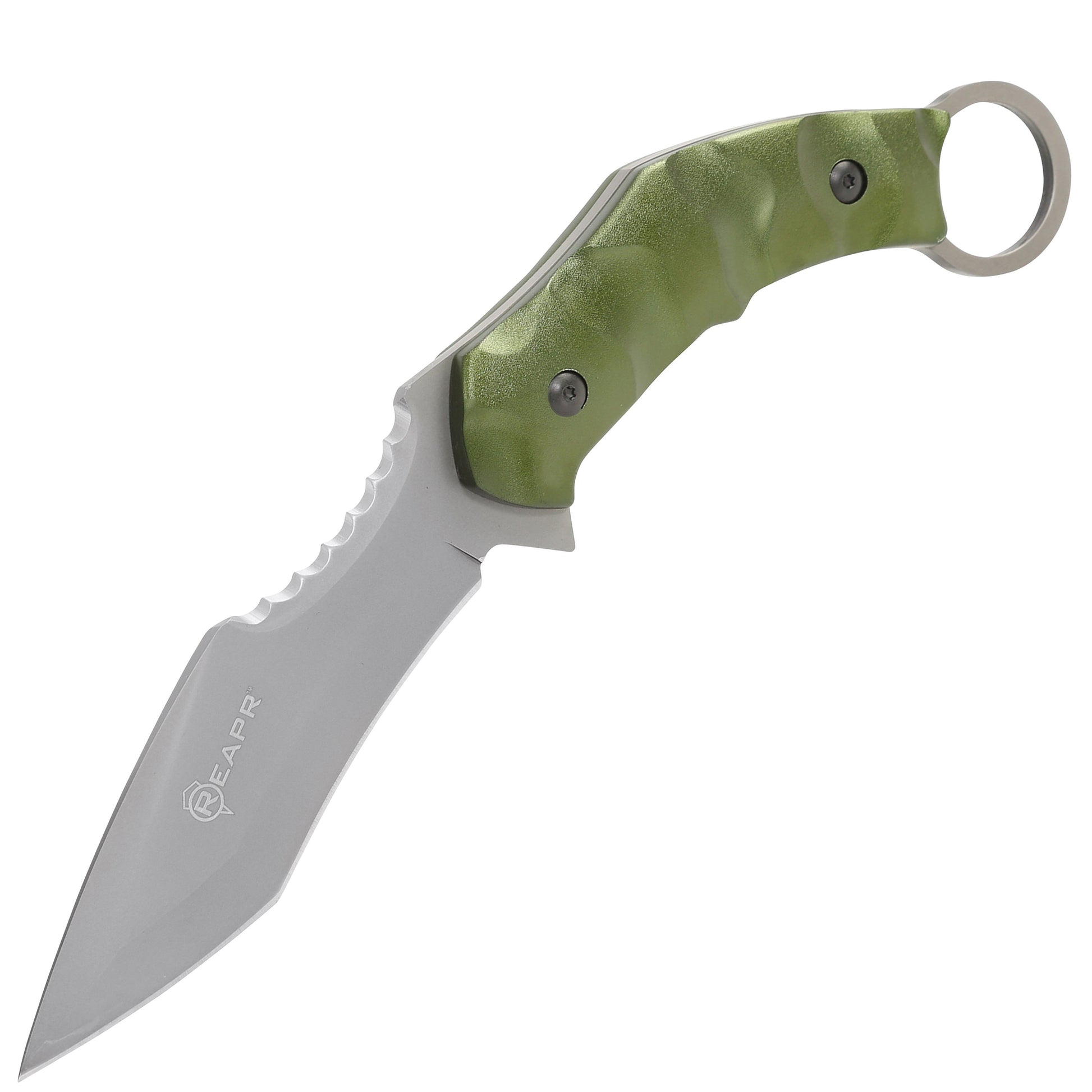 REAPR 11010 Fixed Blade SLAMR Knife full tang design allows extra strength and leverage for cutting, slashing and chopping.